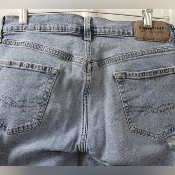 Signature by levi strauss Mens denim jeans size W29 L30 - Picture 8 of 13